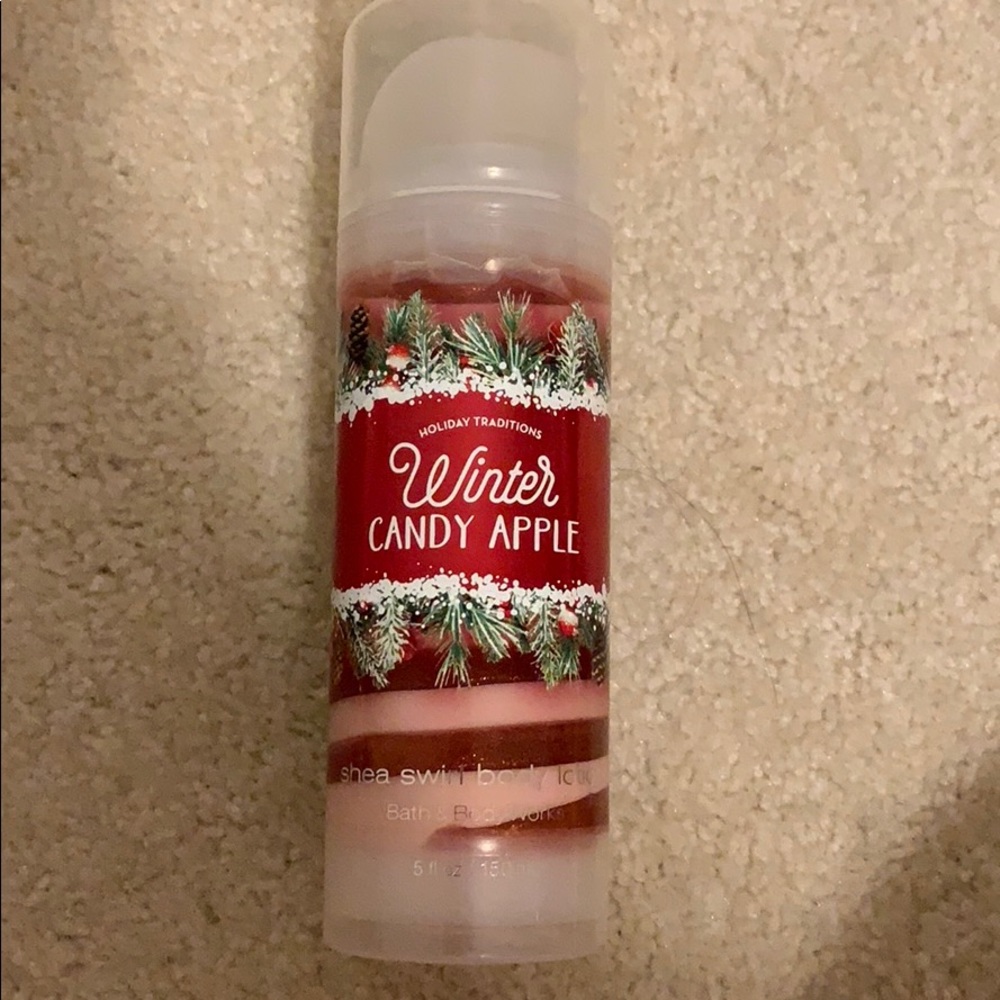 B&BW Winter Candy Apple Shea Swirl Body Lotion!